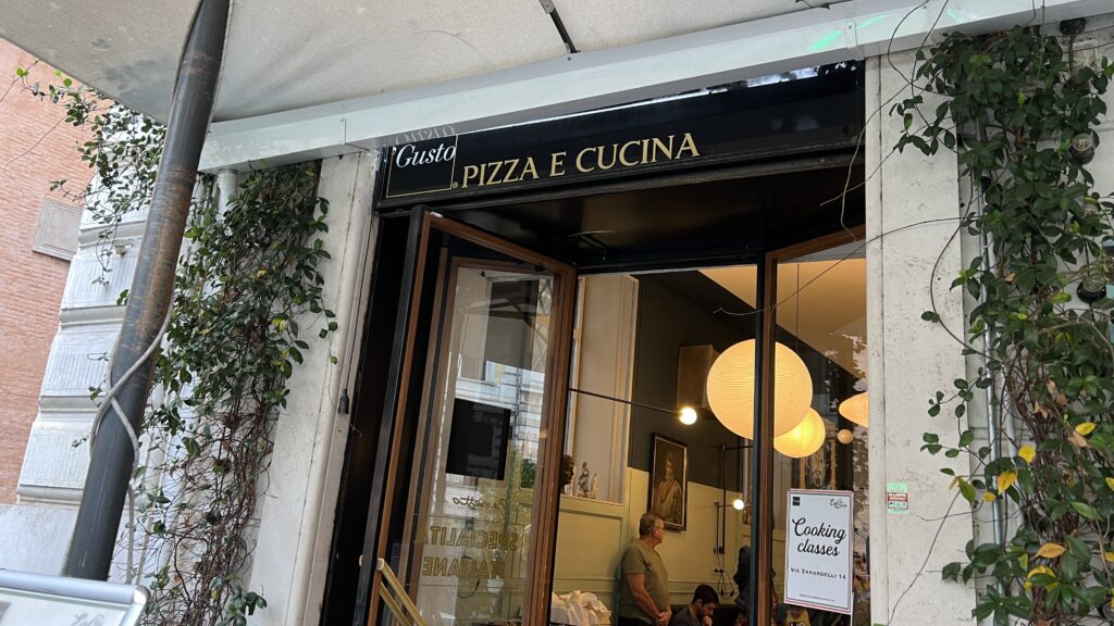 Cooking class restaurant