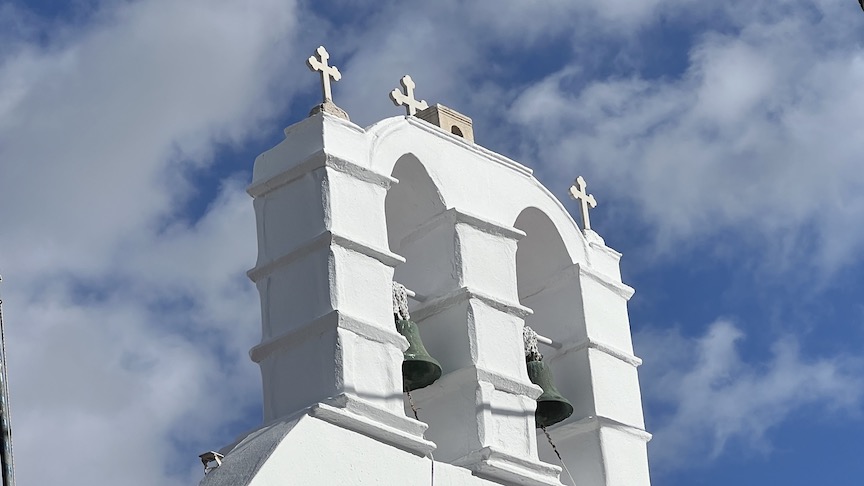 Mykonos church