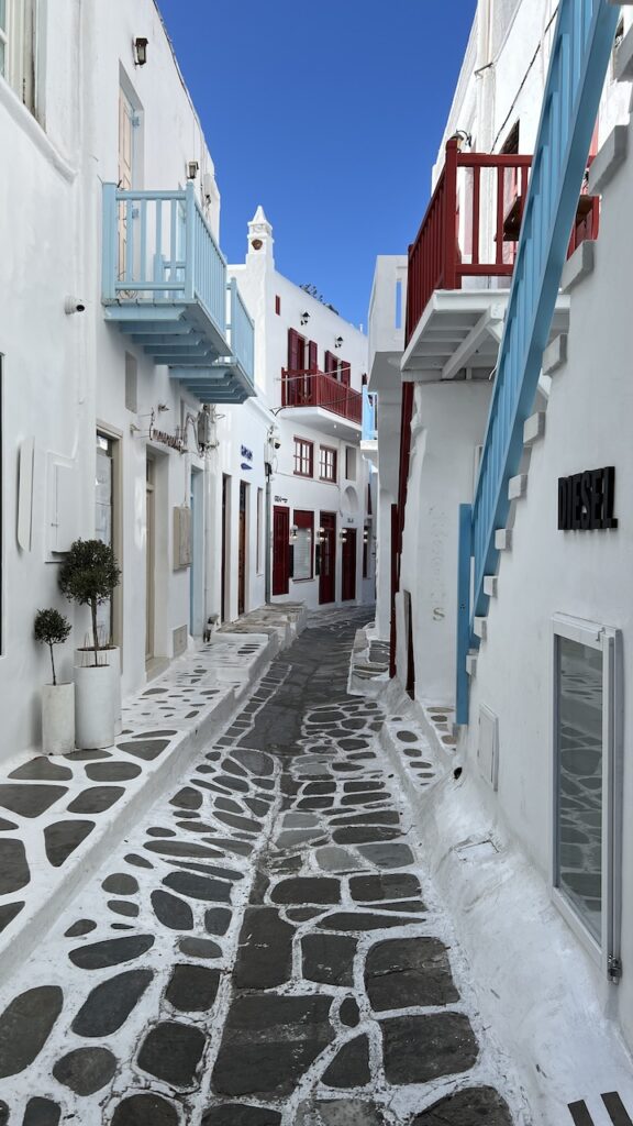 Mykonos street portrait