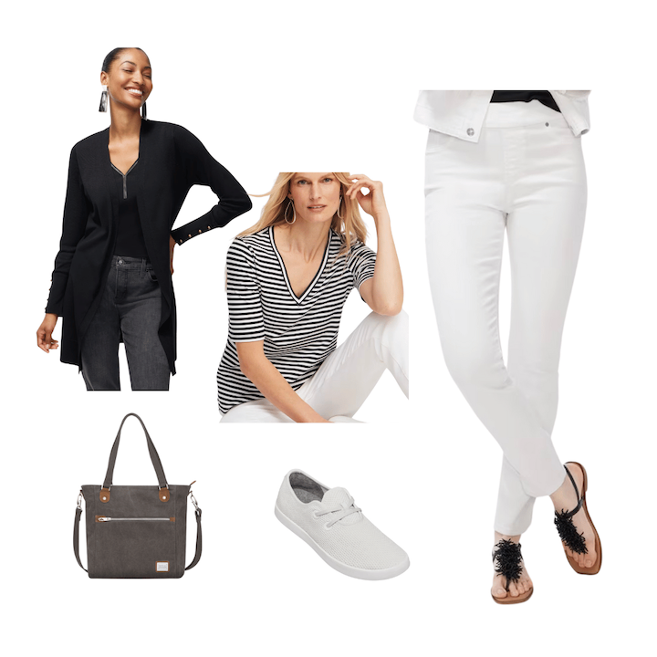 Caribbean travel day outfit 1