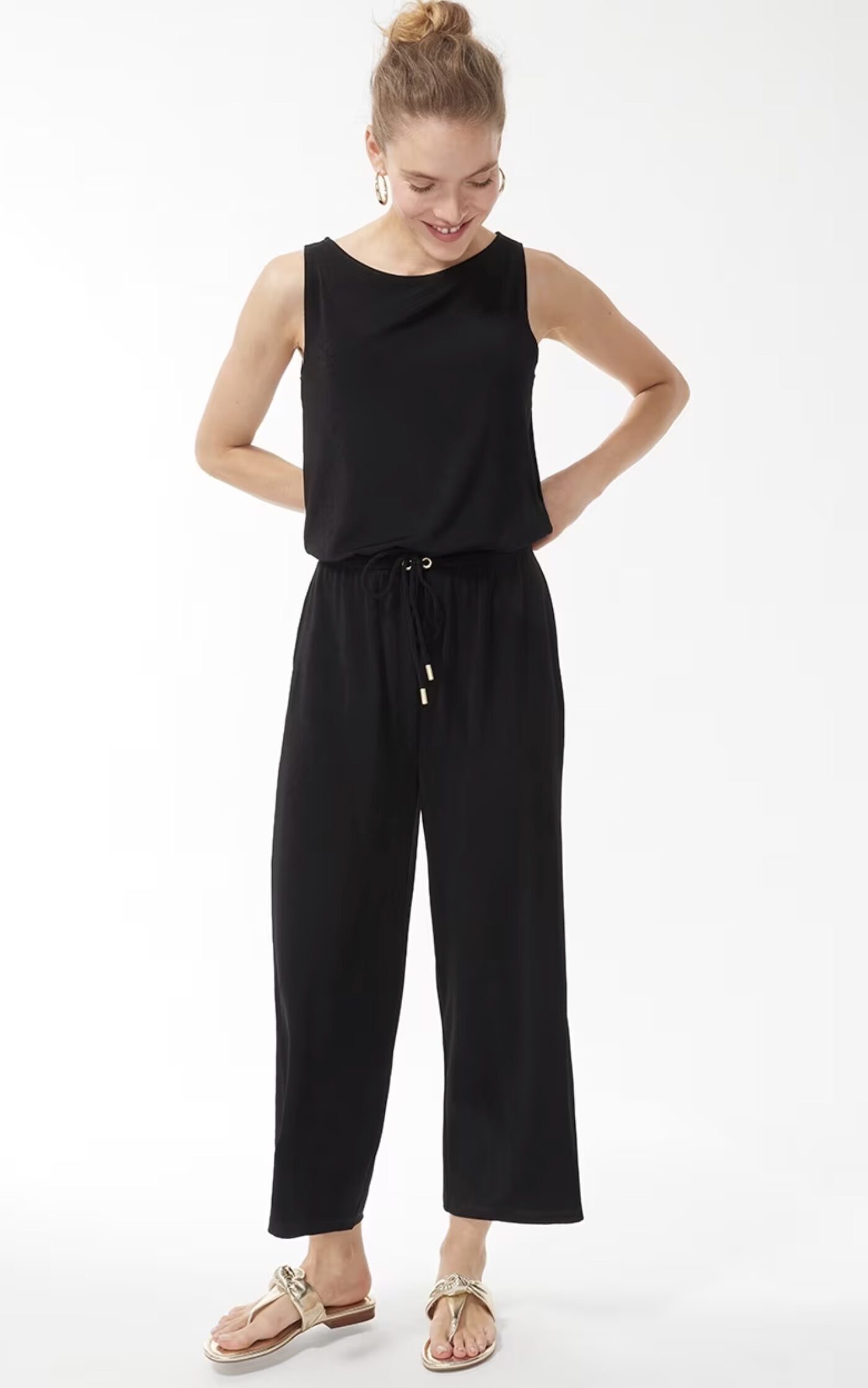 Chicos black jumpsuit edited