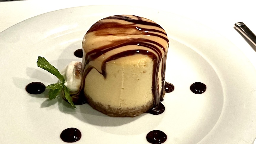Haven Restaurant cheesecake 1