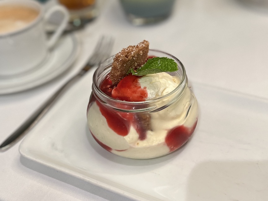 Ocean Blue dessert