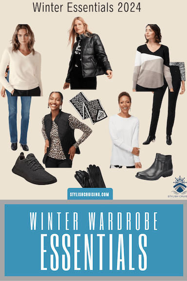 Pinterest Pin Winter Wardrobe Essentials