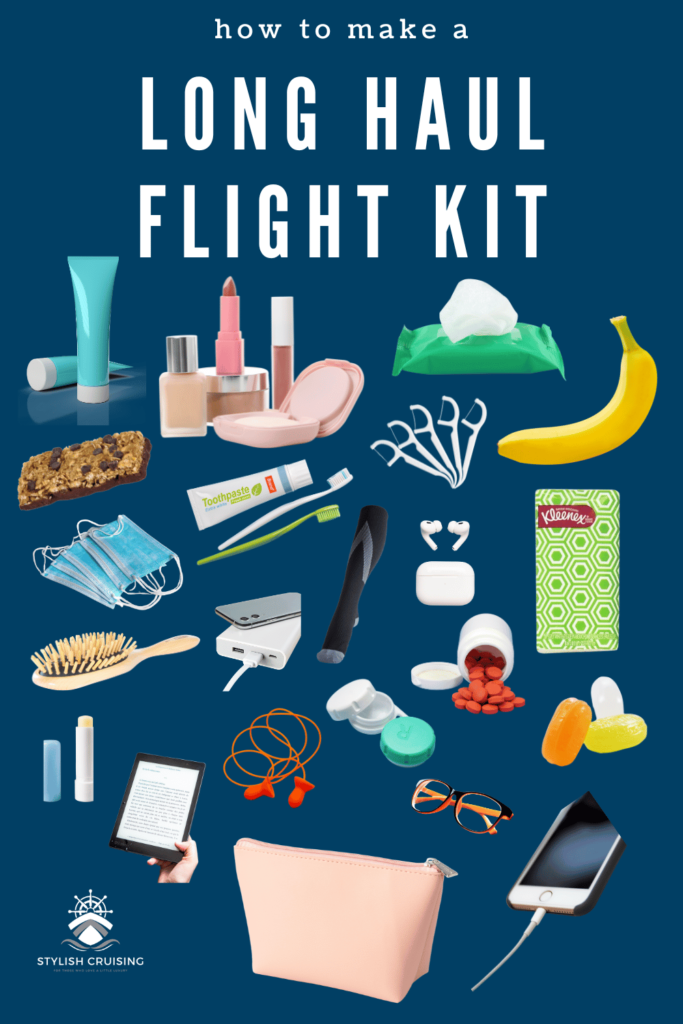 Pinterest pin for How To Make A Great Flight Kit
