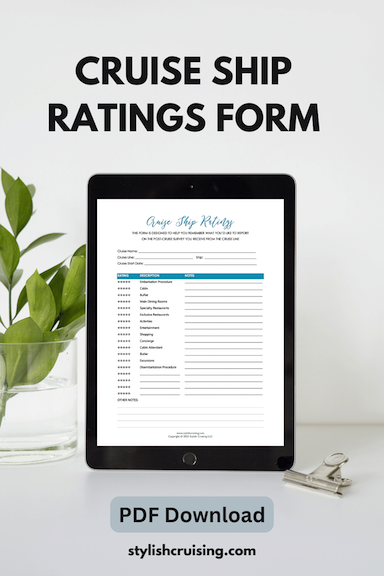 Pinterest Pin Cruise Ship Ratings Form