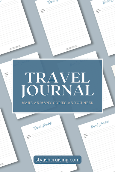 Pinterest Pin Travel Journal