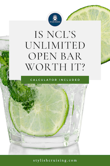Pinterest pin NCLs Unlimited Open Bar