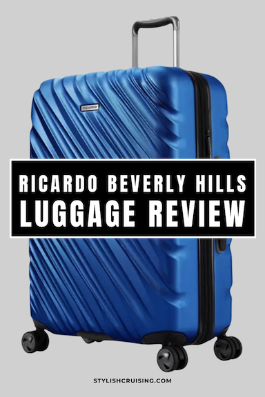 Pinterest pin Ricardo Beverly Hills Luggage Review 2