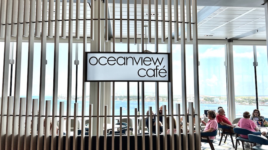 Ascent Oceanview Cafe entrance