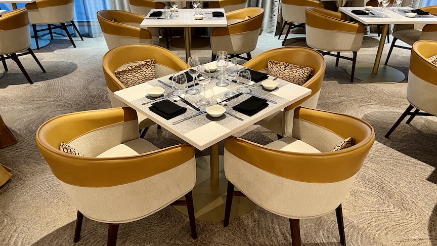 Ascent Raw on Five table setting