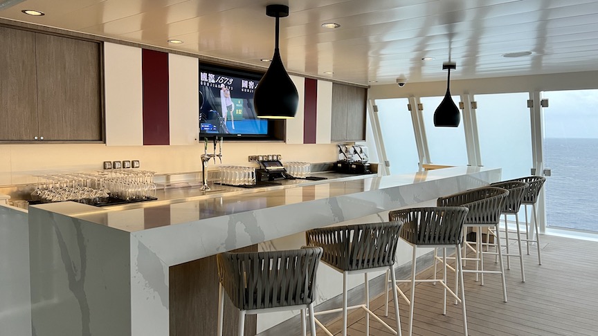 Ascent Retreat Sundeck bar