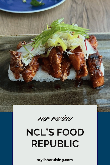 Pinterest pin for post on NCL's Food Republic