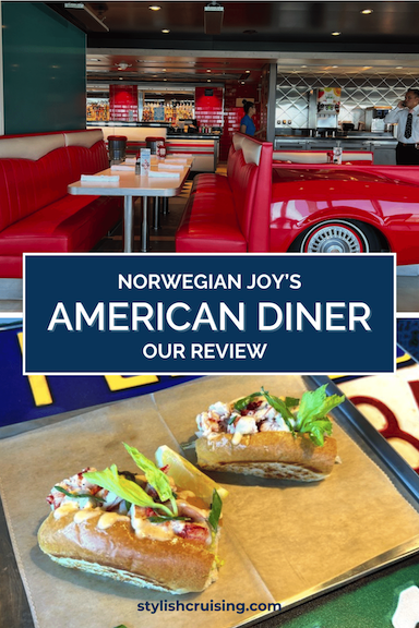 Pinterest pin for Norwegian's American Diner