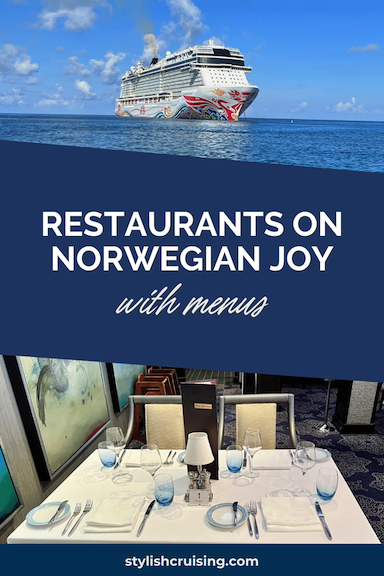 Restaurants on Norwegian Joy