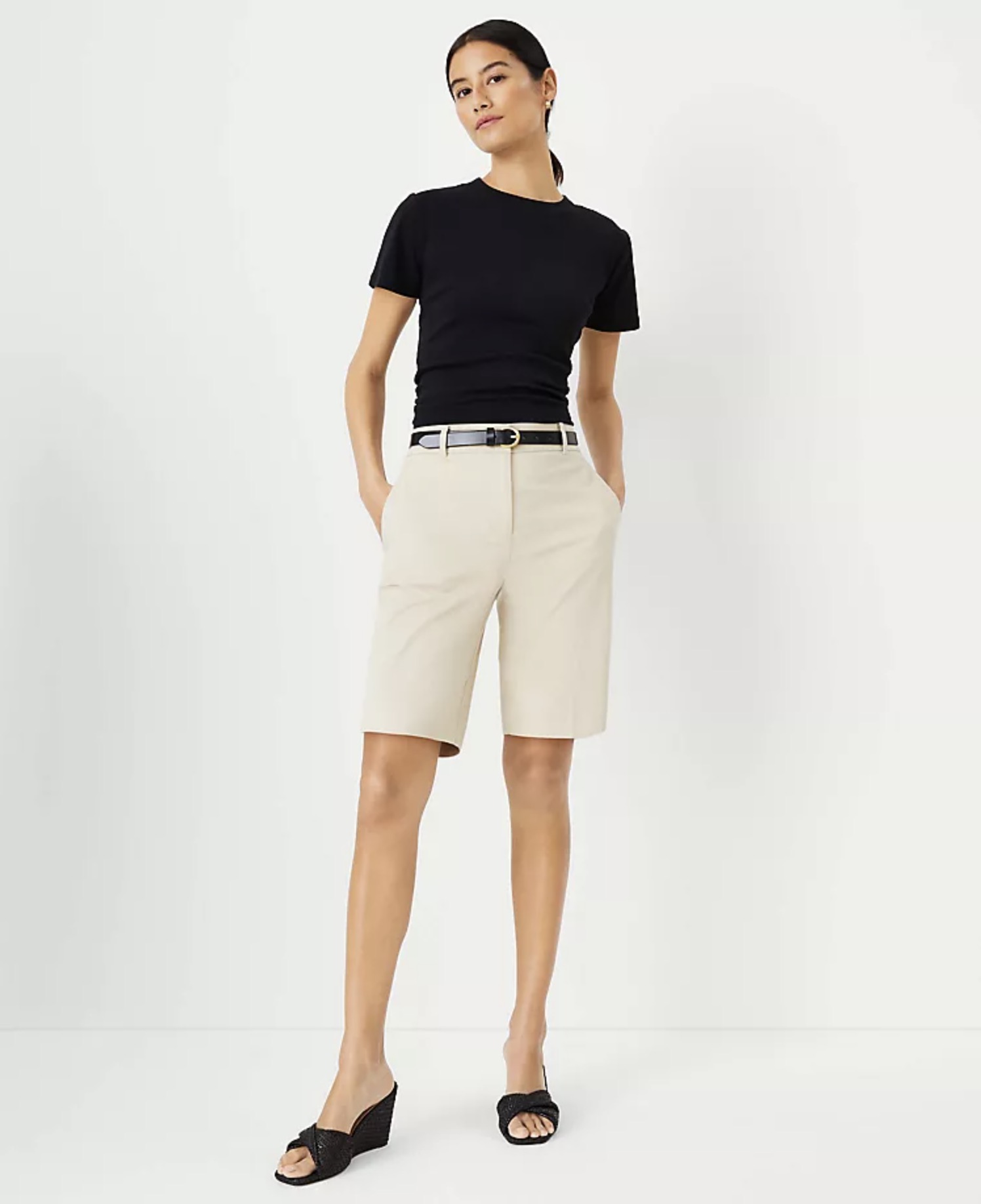 AT Beige Shorts