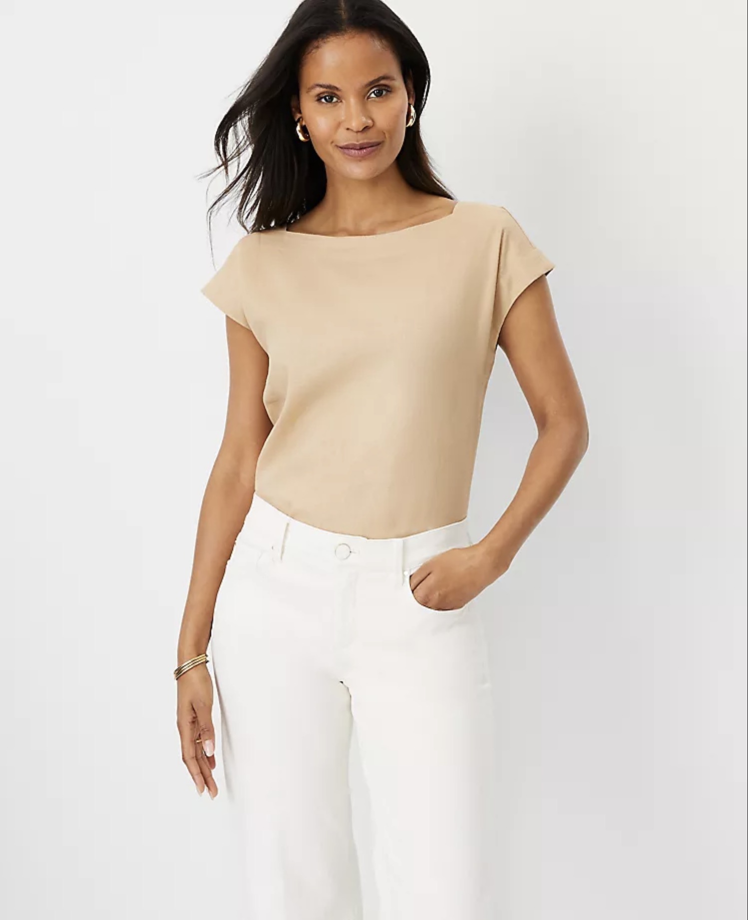 AT Boat Neck Tee