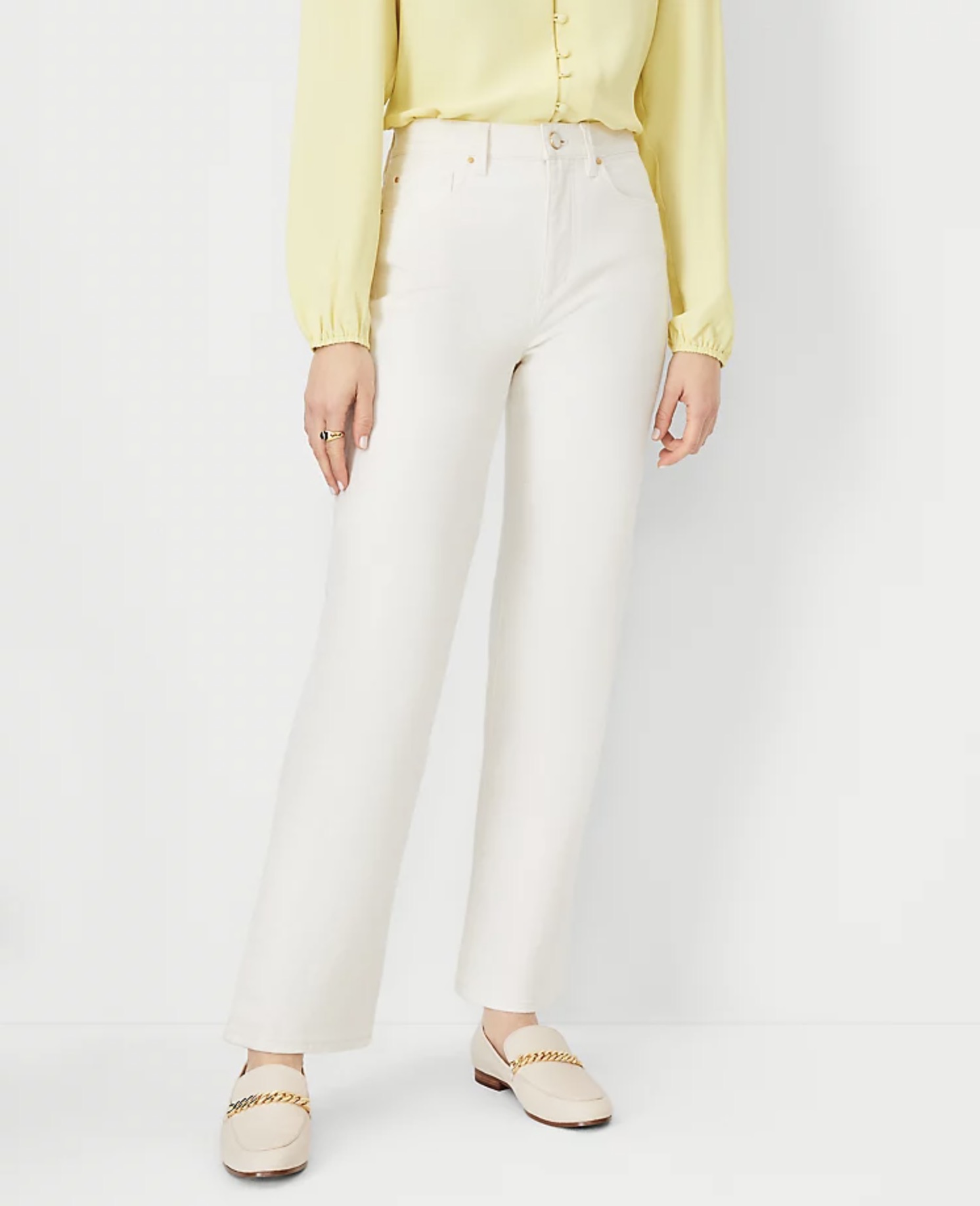 AT Ivory Jeans