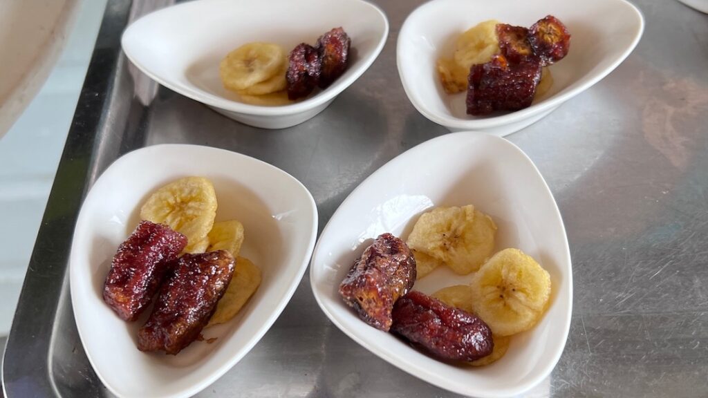 Banana tasting
