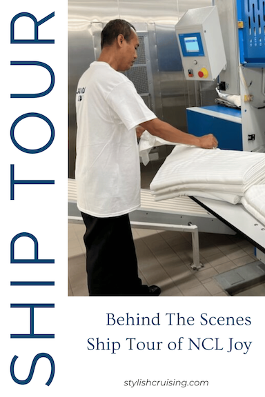 Behind The Scenes Ship Tour of NCL Joy
