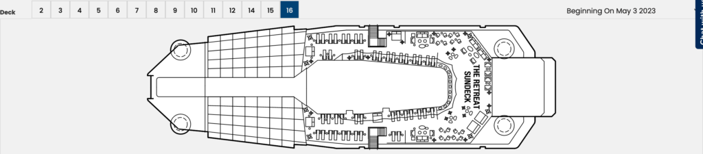 Celebrity Equinox Deck 16 1