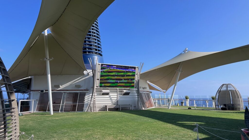 Celebrity Equinox Lawn Club
