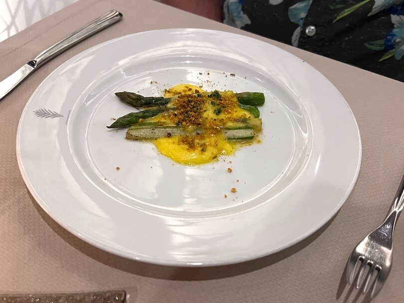 Celebrity Equinox Luminae green asparagus edited