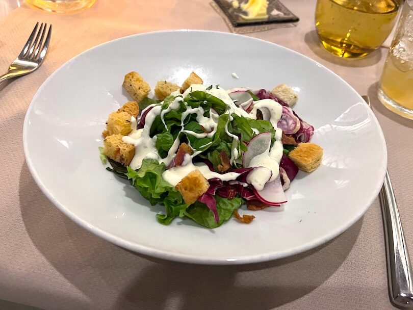 Celebrity Equinox Luminae green leaf and radicchio lettuces edited