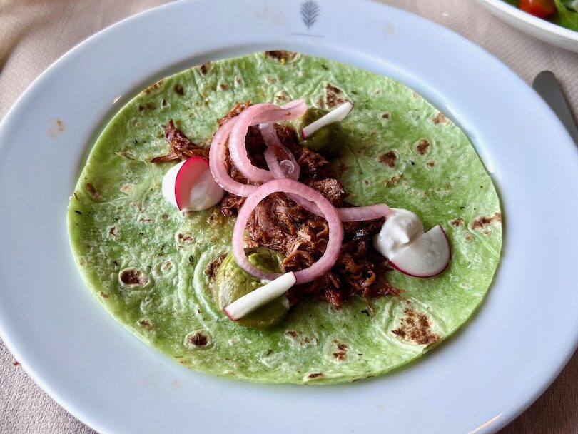 Celebrity Equinox Luminae lamb shoulder taco edited