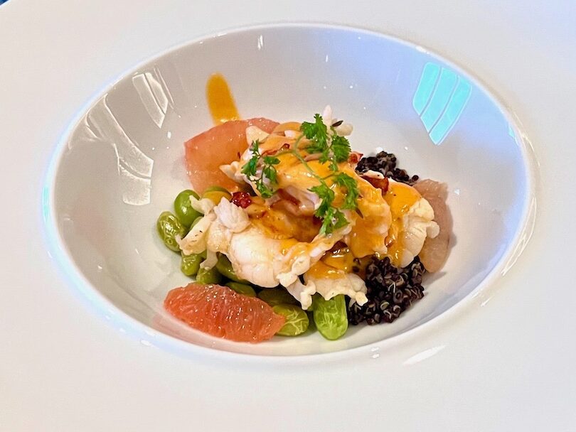 Celebrity Equinox Luminae poached cold water lobster edited