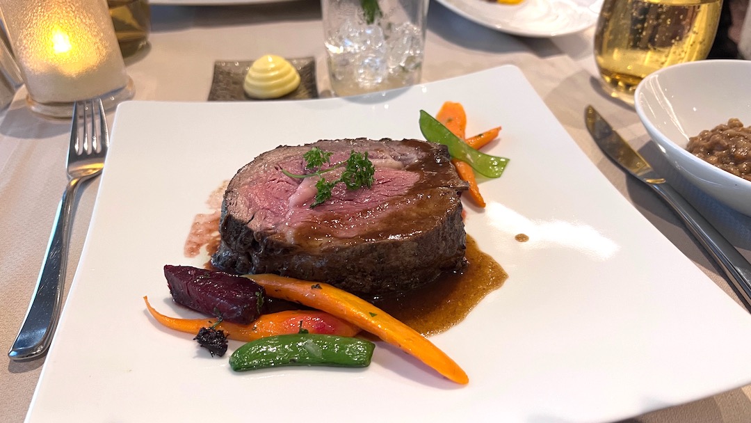 Celebrity Equinox Luminae ribeye steak 2