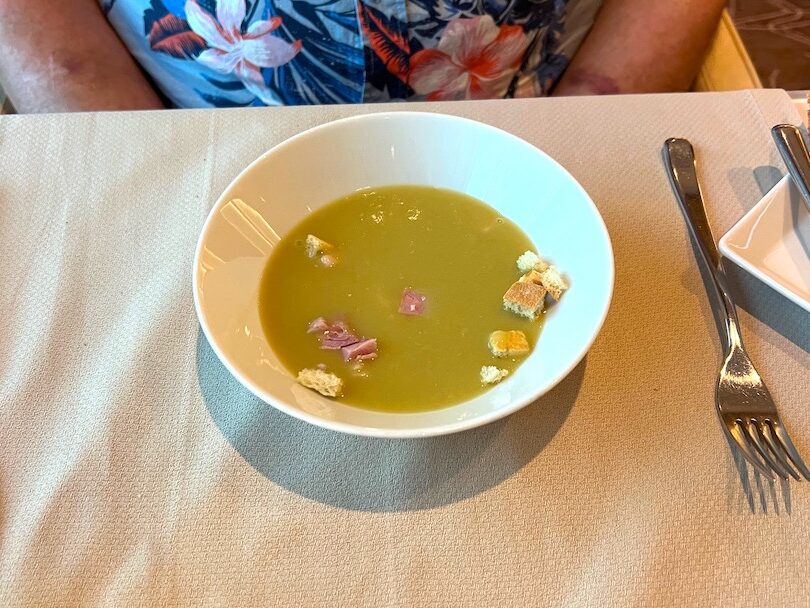 Celebrity Equinox Luminae split pea soup edited
