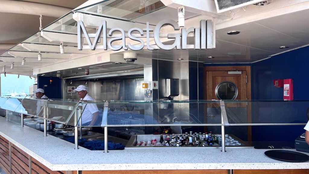 Celebrity Equinox Mast Grill 1
