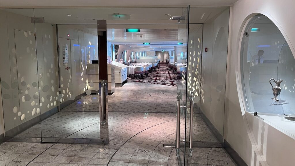 Celebrity Equinox Silhouette dining 2