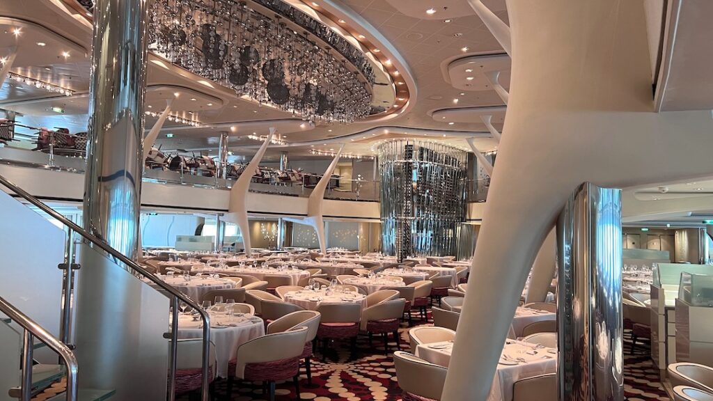 Celebrity Equinox Silhouette dining 3