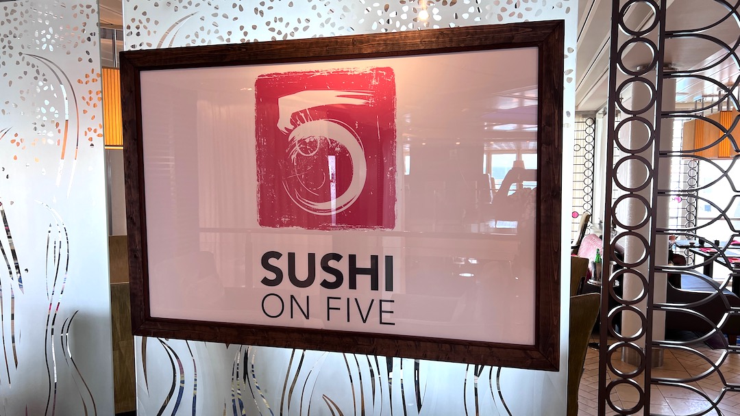 Celebrity Equinox Sushi on Five 1