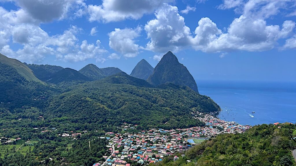 Pitons in St Lucia