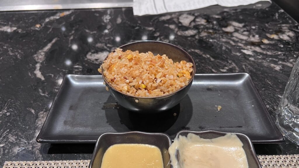 NCL Prima Hasuki fried rice