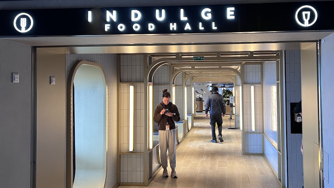 NCL Prima Indulge Food Hall entrance 1