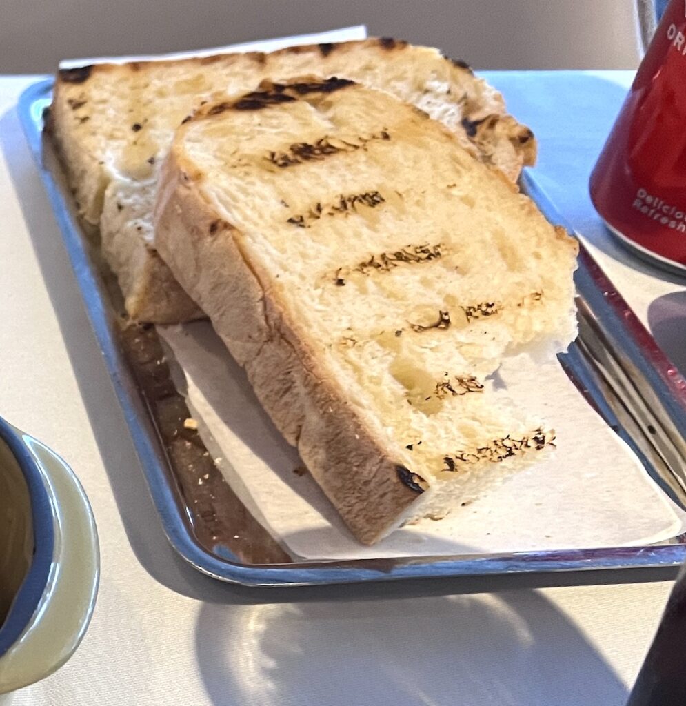 NCL Prima Palomar bread