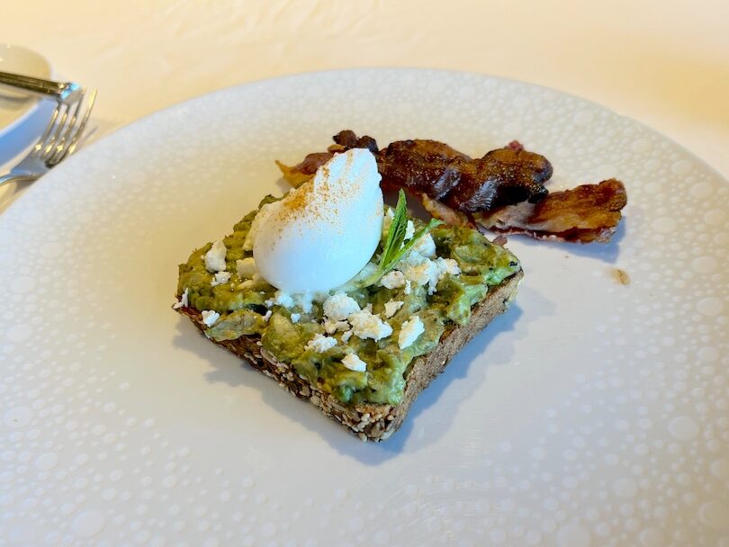 Haven Restaurant avocado toast edited