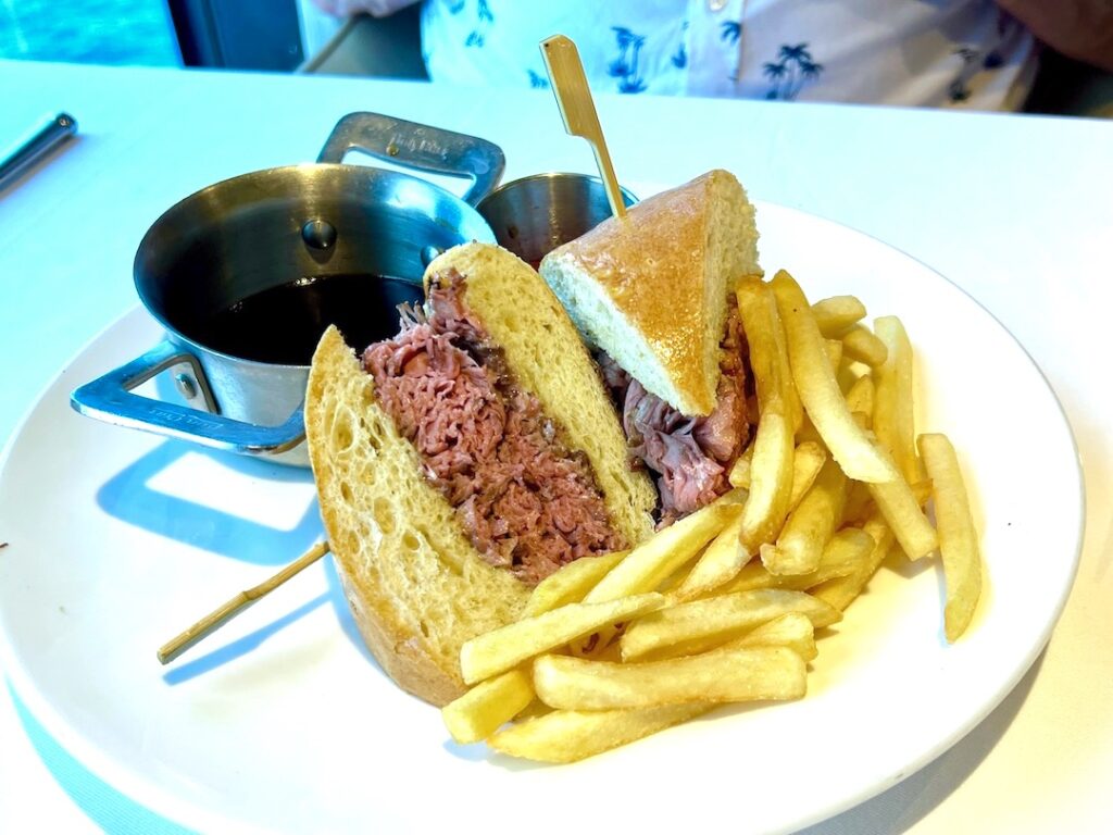 Haven Restaurant french dip 2