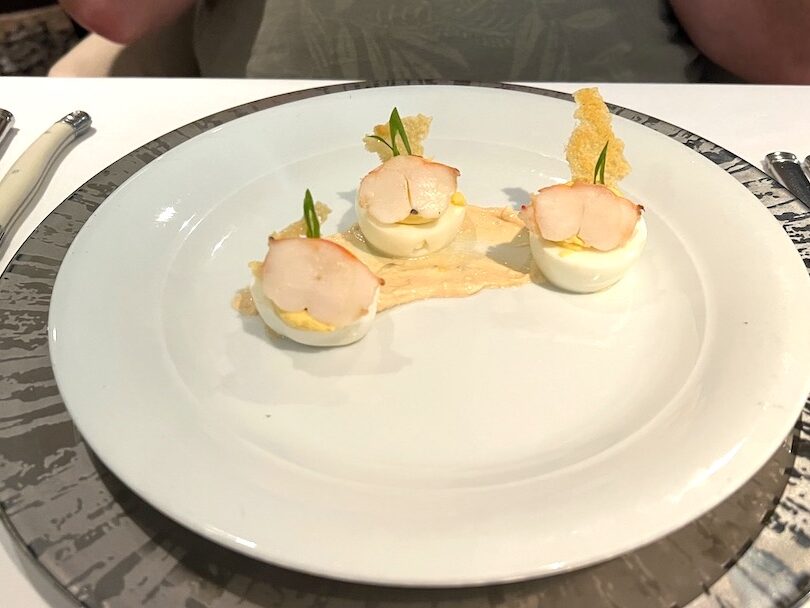 Haven Restaurant lobster deviled eggs edited