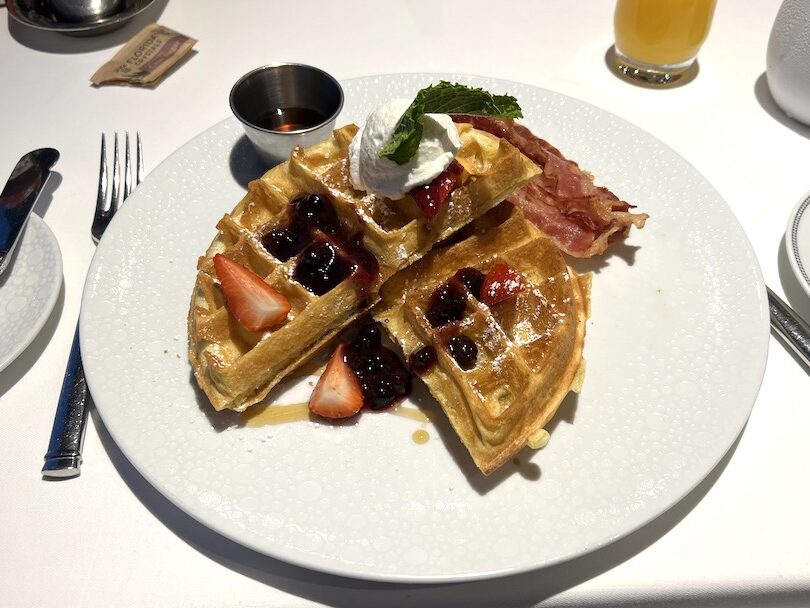 Haven Restaurant waffles with berries 1 edited