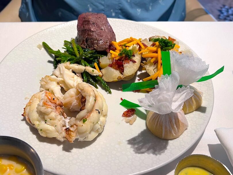NCL Breakaway Haven surf and turf with extra lobster 1 edited