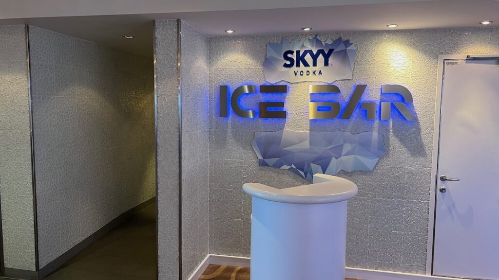 NCL Breakaway Ice Bar