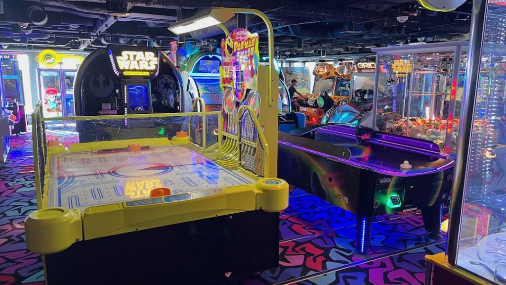 NCL Breakaway video arcade 2